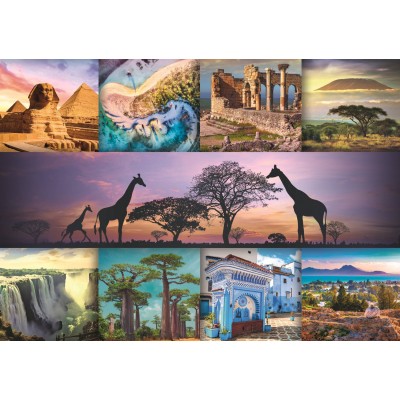 Puzzle  Trefl-10792 Afrika