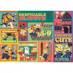 Puzzle  Trefl-10820 Gru Und Minions - Universal Minions Franchaise