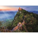 Puzzle  Trefl-10822 Foto-Odyssee: Cesta Tower, San Marino
