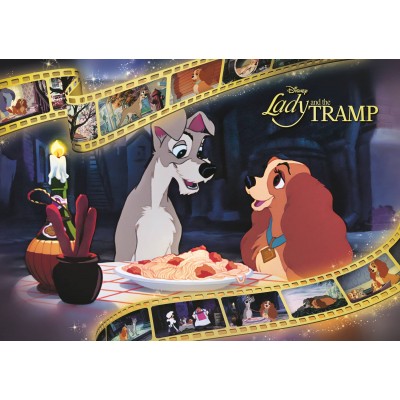 Puzzle Trefl-10830 Disney Susi und Strolch