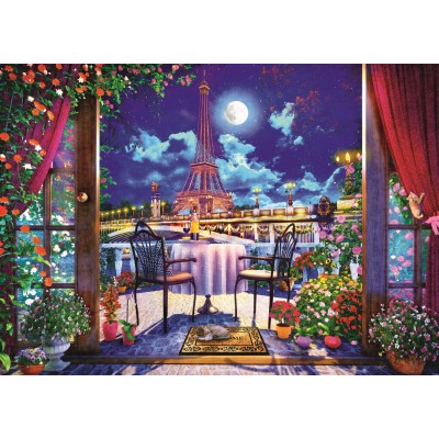 Puzzle Trefl-10843 Tea Time: Pariser Mondschein