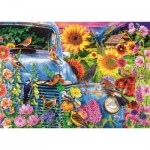 Puzzle  Trefl-10848 Tea Time: Landleben: Singvögel