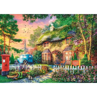 Puzzle  Trefl-10852 Tea Time: Stoney Lane Cottage