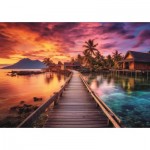 Puzzle  Trefl-10928 Paradiesische Insel