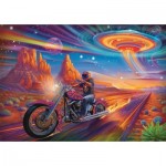 Puzzle  Trefl-10930 Wilder Ritt