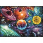 Puzzle  Trefl-10931 Abenteuer Im Weltraum