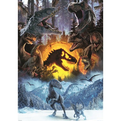 Puzzle Trefl-10939 In Der Welt Von Jurassic Park