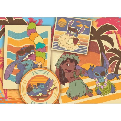 Puzzle  Trefl-13304 Die Musikalische Welt Von Lilo&Stitch - Disney
