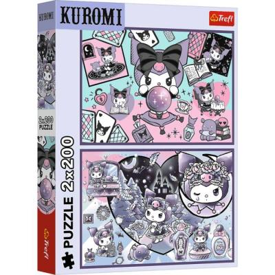  Trefl-13345 2 Puzzles - Kuromis Streiche - Hello Kitty