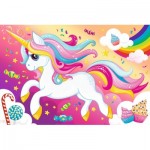 Puzzle  Trefl-16386 Einhorn