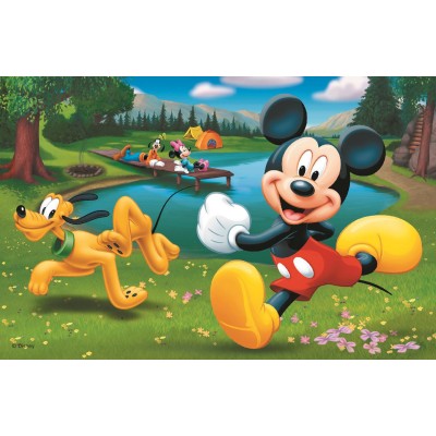Trefl-19715 Mini Puzzle - Mickey & Friends - Disney Standard Characters