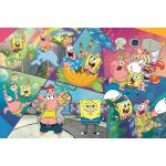Puzzle  Trefl-23038 XXL Teile - Spongebob in Badehosen - Viacom Spongebob