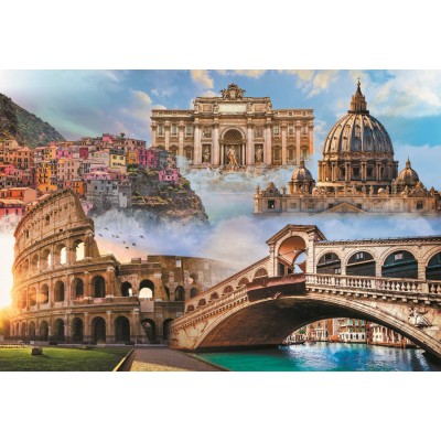 Puzzle Trefl-26203 Lieblingsorte: Italien