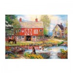 Puzzle  Trefl-27106 Idyllisches Leben