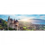 Puzzle  Trefl-29055 Panorama - Castle of Menthon, France