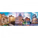 Puzzle  Trefl-29505 Collage - Rome