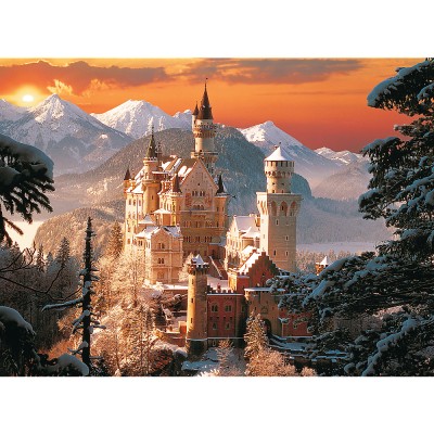  Trefl-33025 Jigsaw Puzzle - 3000 Pieces - Neuschwanstein Castle in the Wintertime