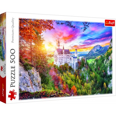 Puzzle Trefl-37427 Neuschwanstein