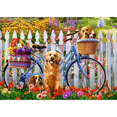 Puzzle  Trefl-37450 Puppies Adventure