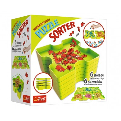 Puzzle  Trefl-90816 6 Sortierschalen