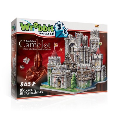 Wrebbit-3D-2016 3D Puzzle - Camelot, König Artus Schloss